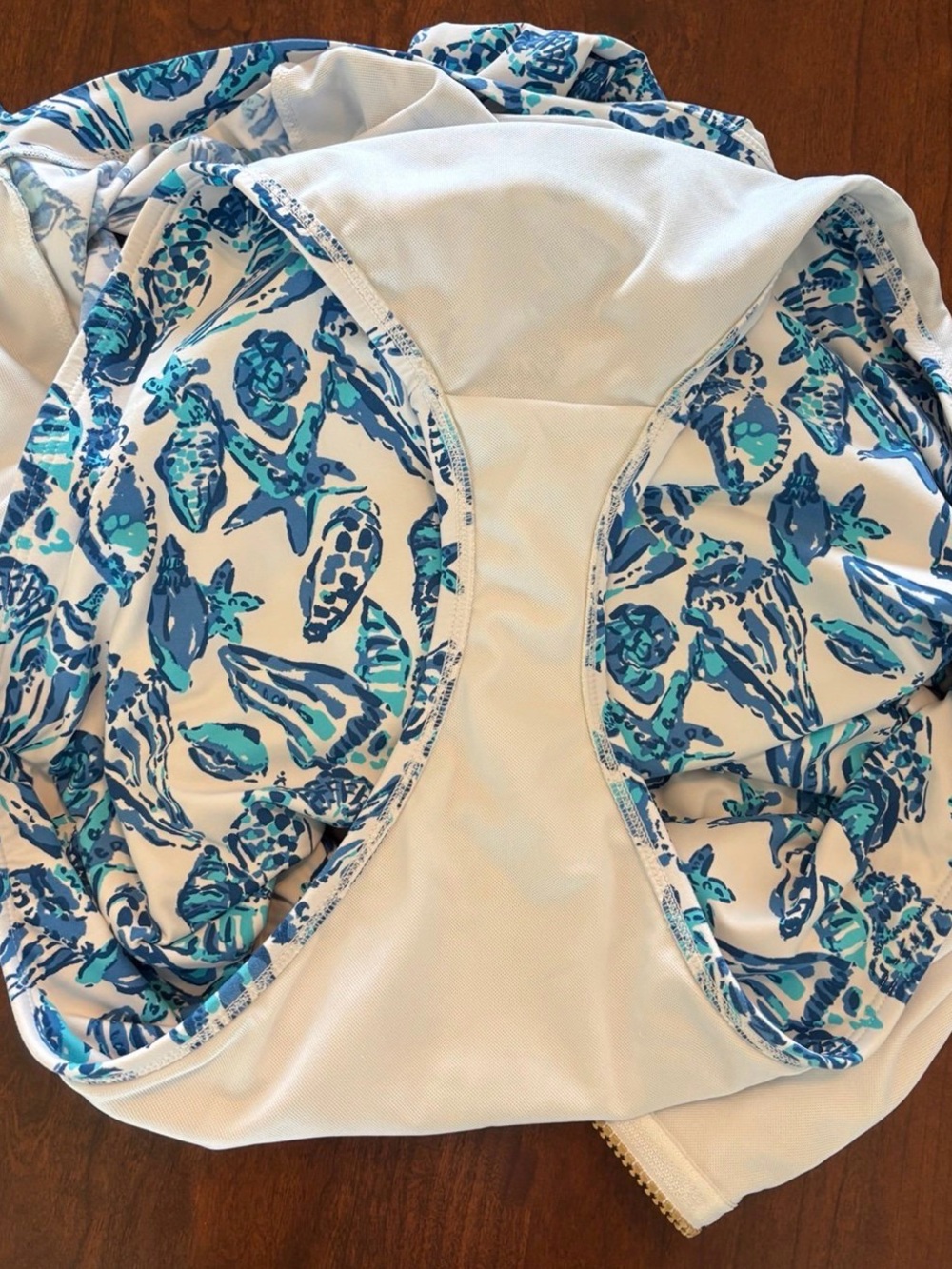 Lilly Pulitzer Randee Rashguard one-piece sz 16 - Picture 6 of 7